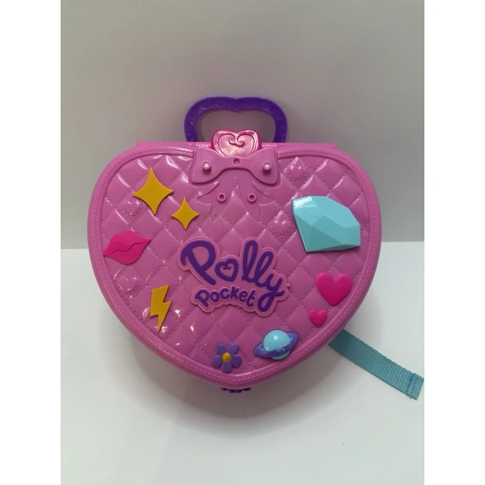 Polly Pocket Tiny‎ Is Mighty Theme Park Backpack Compact Playset Mattel 2019